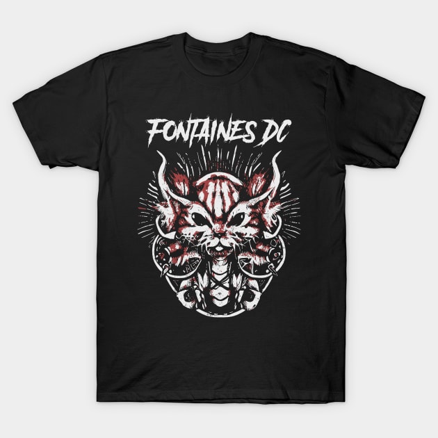 fontaines dc dark fox T-Shirt by low spirit